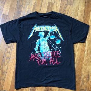 Metallica And Justice For All Tshirt